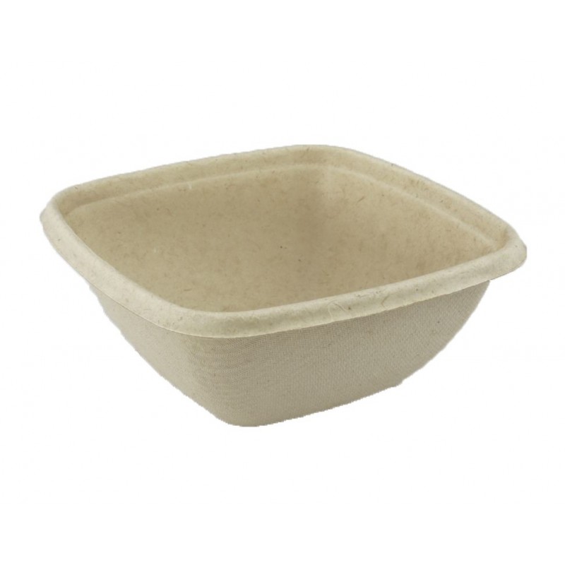 Saladier Canne à Sucre Carré - 375ml Saladier Canne à Sucre Carré - 375ml