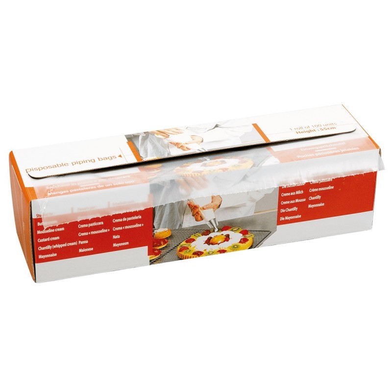 Poche pâtissière pour produit froid en rouleau Poche pâtissière pour produit froid en rouleau