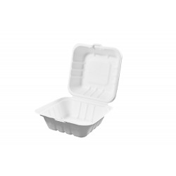 Boite Hamburger Fibre Biodégradable 16*15cm