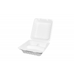 Boite rectangulaire fibre 3 comp. 325/70/60 ml