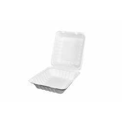 Boite Hamburger Fibre Biodégradable 22*20cm