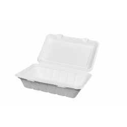 Boite Hamburger Fibre Biodégradable 18*14cm