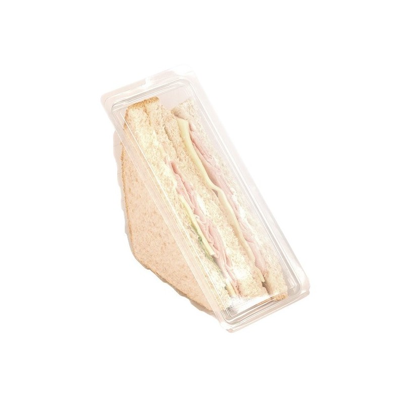 Boite à couvercle charnière pour 2 Sandwichs Boite à couvercle charnière pour 2 Sandwichs