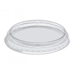 Couvercle Transparent Plat pour Coupe à Dessert 200ml