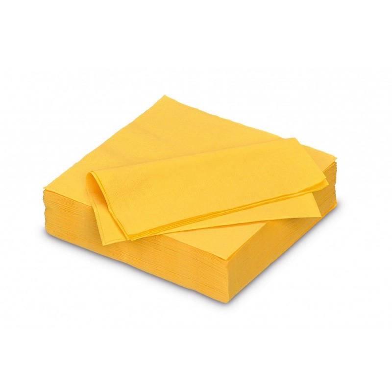 Serviette Papier Fiesta 40*40cm Passion Yellow Serviette Papier Fiesta 40*40cm Passion Yellow