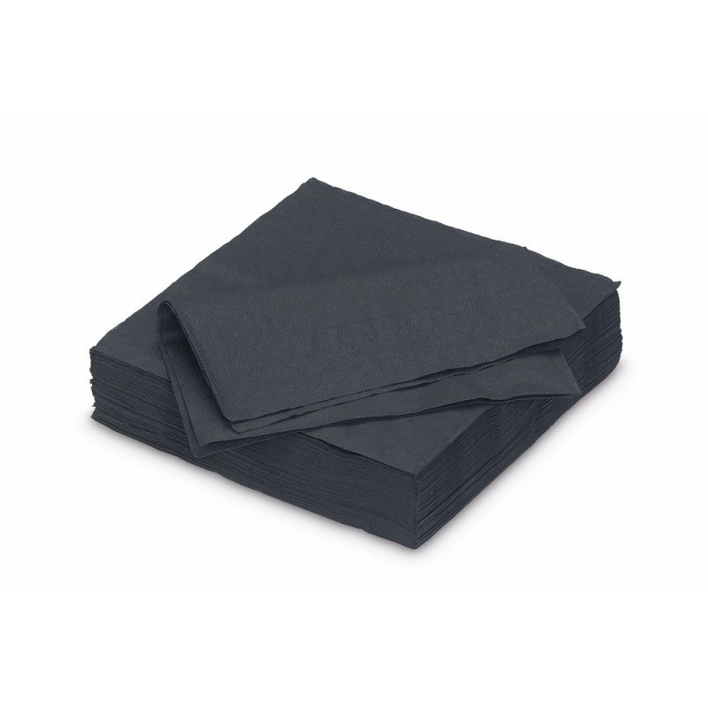 Serviette Papier Fiesta 40*40cm Noire