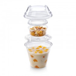 Pot à dessert 250ml en PLA