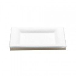 Assiette Fibre Carrée 200*200mm Karo Premium