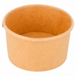 Pot en carton pour glace Natural 70 ml
