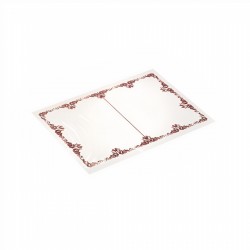 Feuillettes imprimées passe-partout - 90 x 130 mm
