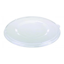 Couvercle plat PLA pour Bol rond 600 ml