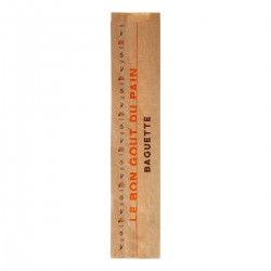 Sachet Baguette Kraft "Le bon gout du pain" - 1 Baguette