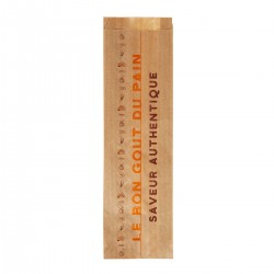Sachet Baguette Kraft "Le bon gout du pain" - 4 Baguettes