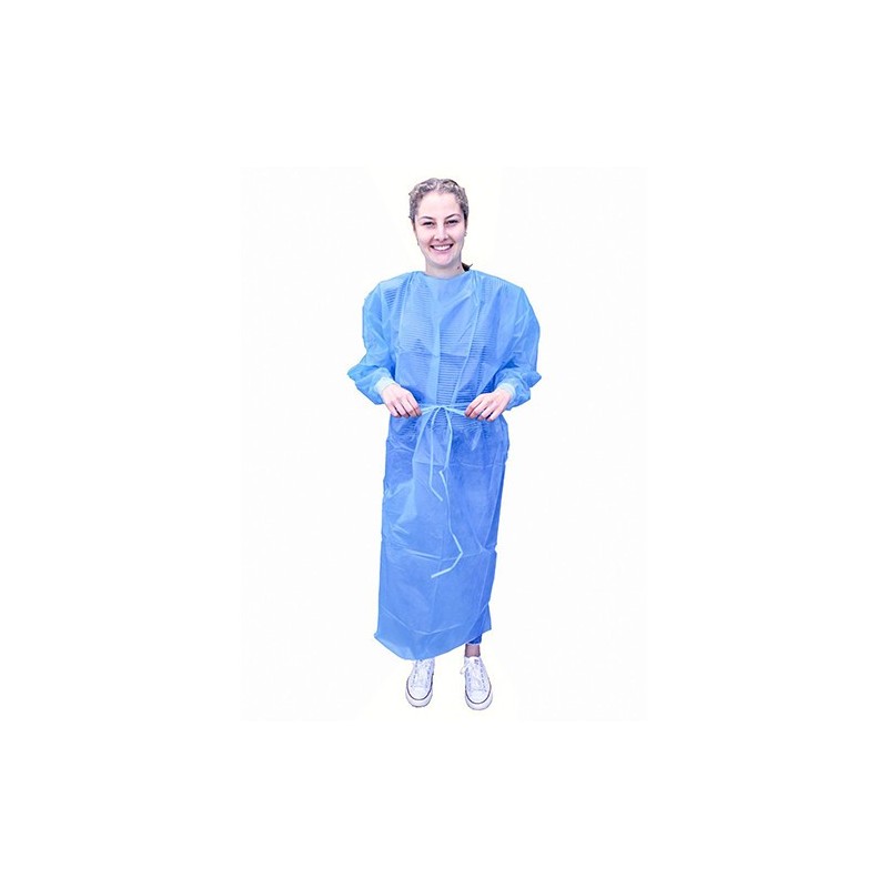 Blouse de protection Bleu Intissé Blouse de protection Bleu Intissé