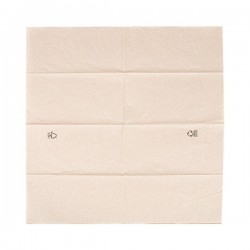 Serviette 2 plis 40 *40  Naturel Ouate recyclée