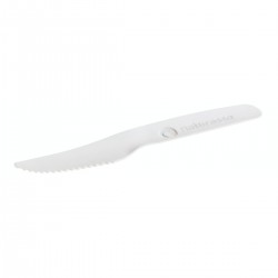 Couteau en papier Blanc 165 mm
