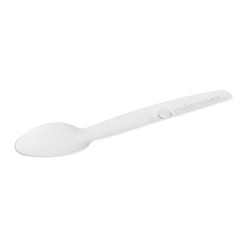 Grande Cuillère en papier Blanc 165 mm Grande Cuillère en papier Blanc 165 mm