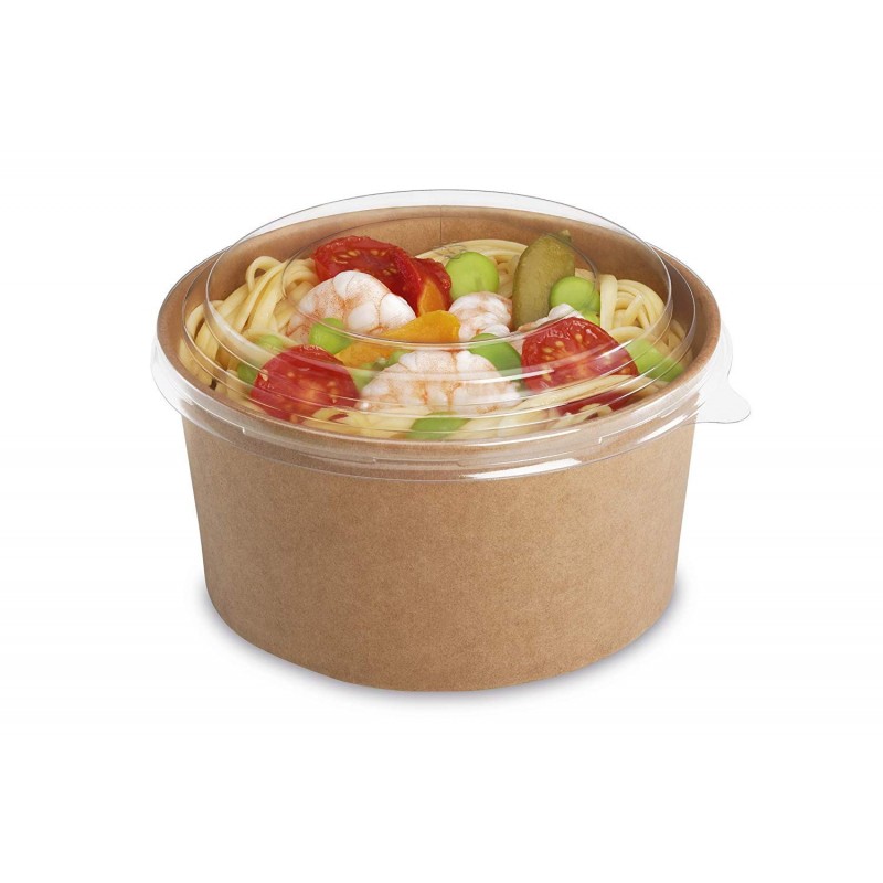 Saladier Rond Carton Kraft 1000ml Saladier Rond Carton Kraft 1000ml