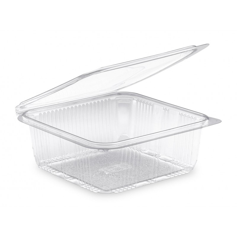 Barquette à Charnière Transparente 250ml Barquette à Charnière Transparente 250ml