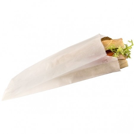 Sac sandwich Blanc 90/25+25x340 mm