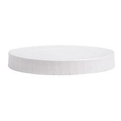 Couvercle en papier blanc pour GM12OZCARK