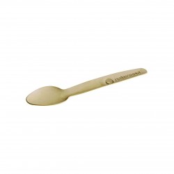 Grande cuillère Papier Brun 16.5 cm