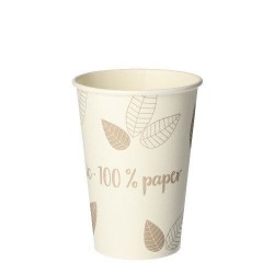 Gobelets Carton Gamme "ZERO" sans plastique 18 cl