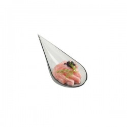 Mini Goutte Gris Fumé 75*38*24mm