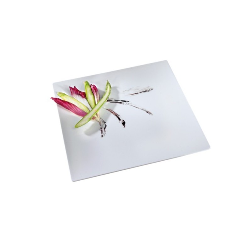 Assiette Fluid Blanche 200*200*13mm Assiette Fluid Blanche 200*200*13mm