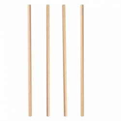 Paille Papier Kraft 20cm