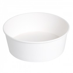 Saladier en carton Blanc...