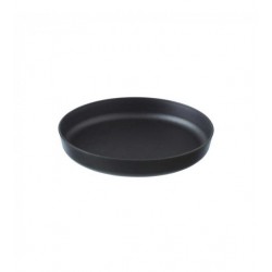 Assiette "SANTO" Noire Ø12 cm