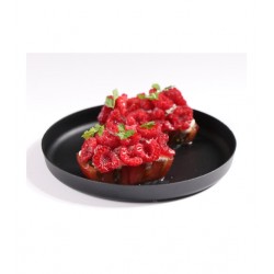 Assiette "SANTO" Noire Ø 16 cm
