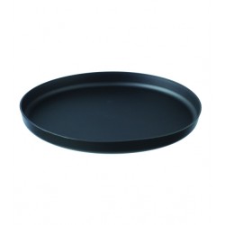 Assiette "SANTO" Noire Ø 20 cm