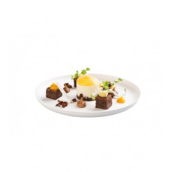 Assiette "SANTO" Blanche Ø...