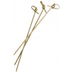 Pique Brochette Bambou de 10,5cm avec une boucle