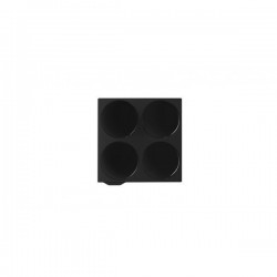 Couvercle Noir 4 Plots pour Bol Cubique WALL130