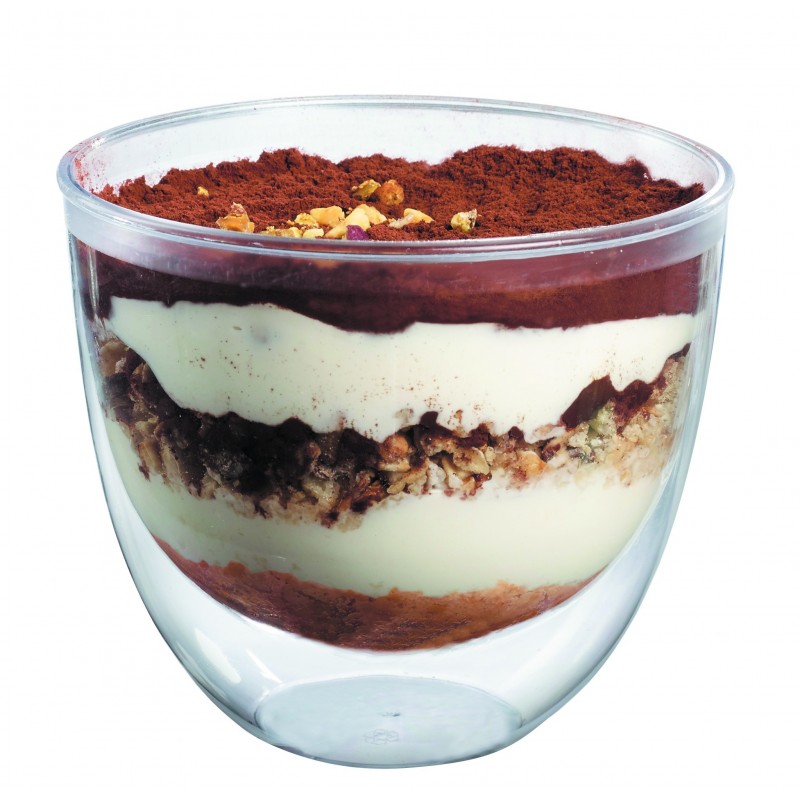 Verrine Double Paroi 220ml Transparent Verrine Double Paroi 220ml Transparent