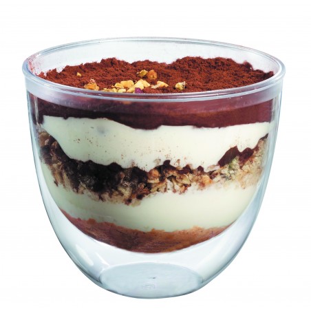 Verrine Double Paroi 220ml Transparent